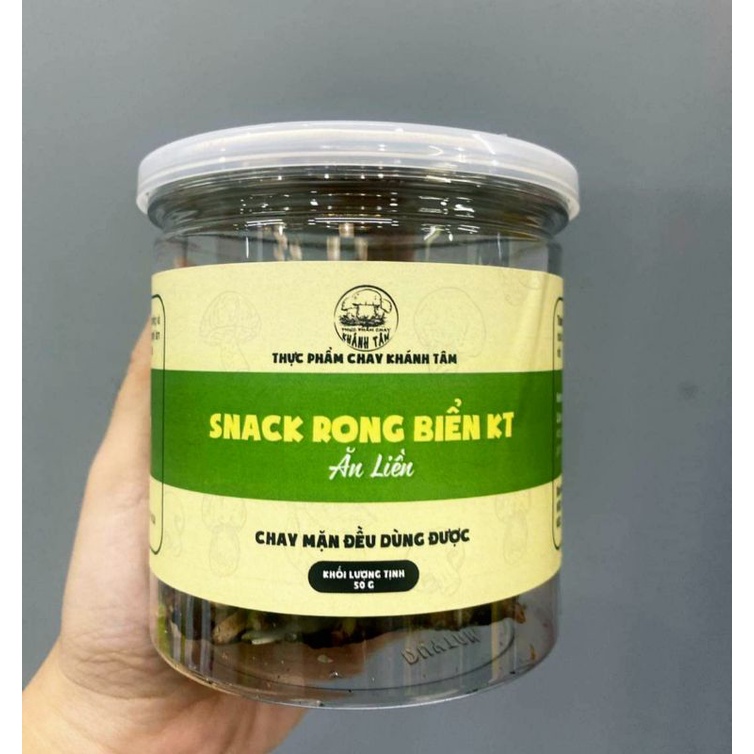 Snack rong biển hũ 50gr - Chay Khánh Tâm